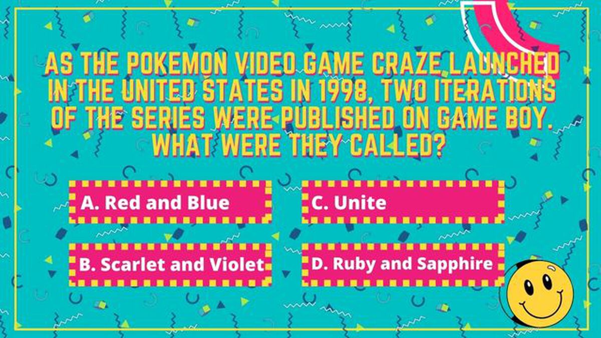 When I Was a Kid! Late '90s Trivia image number null